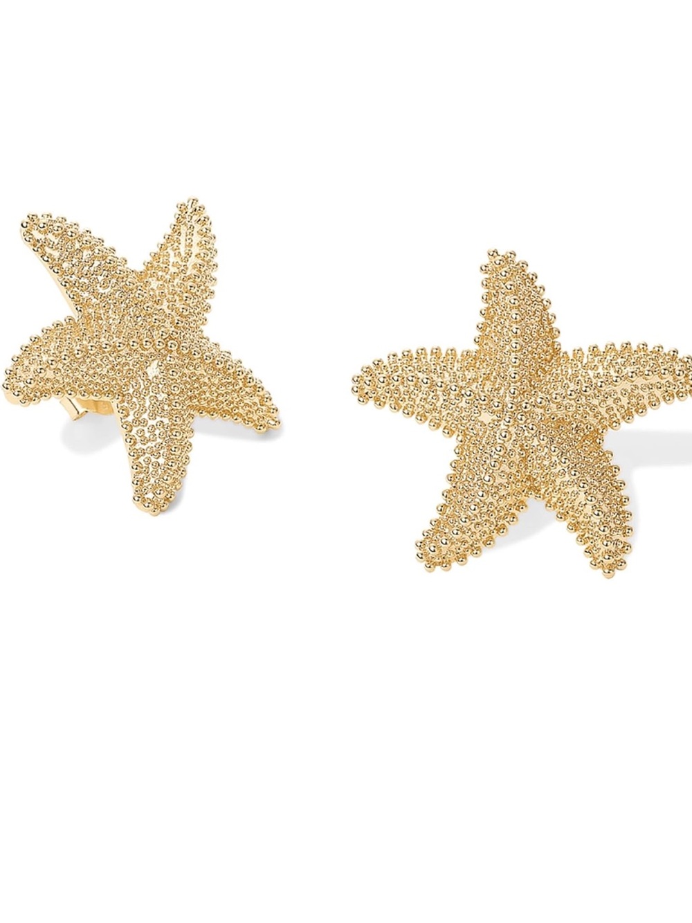 Anthropologie Gold Starfish Bracelet Charm - Picture 1 of 4